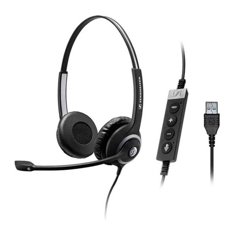 Sennheiser Micro casque filaire USB Epos SC 260 USB MS II