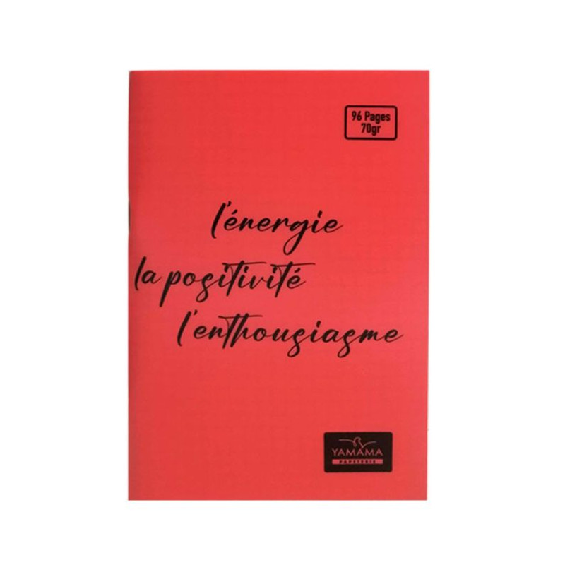 Carnet Piquée YAMAMA 96 Pages 70gr