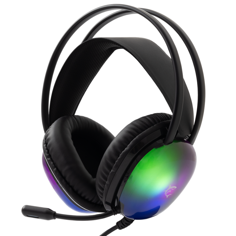 Micro-Casque Gaming Filaire Shark PEACOCK GH-2444 RGB