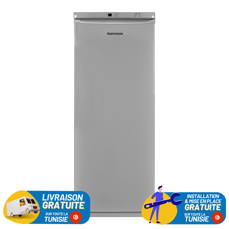 VERTICAL TELEFUINKEN 245L NOFROST 6 ETAGES INOX