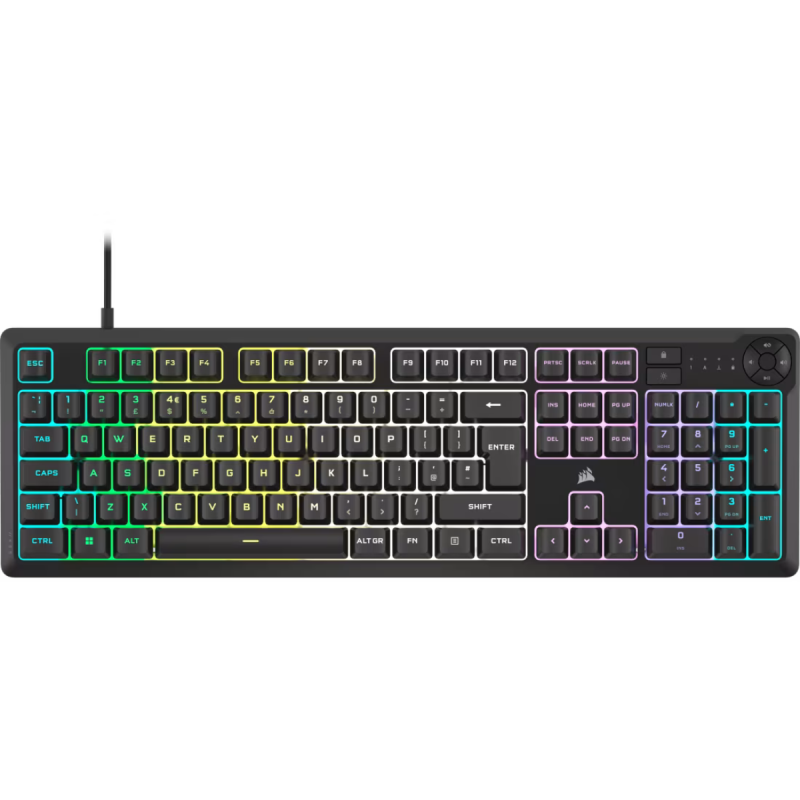 Corsair Clavier Gaming Filaire AZERTY K55 CORE RGB USB