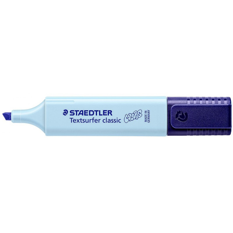 SURLIGNEURS STAEDTLER TEXTSURFER CLASSIC PASTEL CIEL