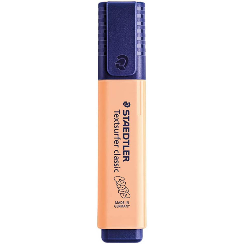 SURLIGNEURS STAEDTLER TEXTSURFER CLASSIC PASTEL PÊCHE