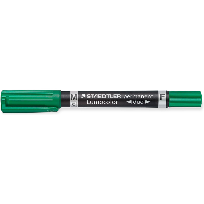 MARQUEUR PERMANENT STAEDTLER RECHARGEABLE DOUBLE POINTE OGIVE