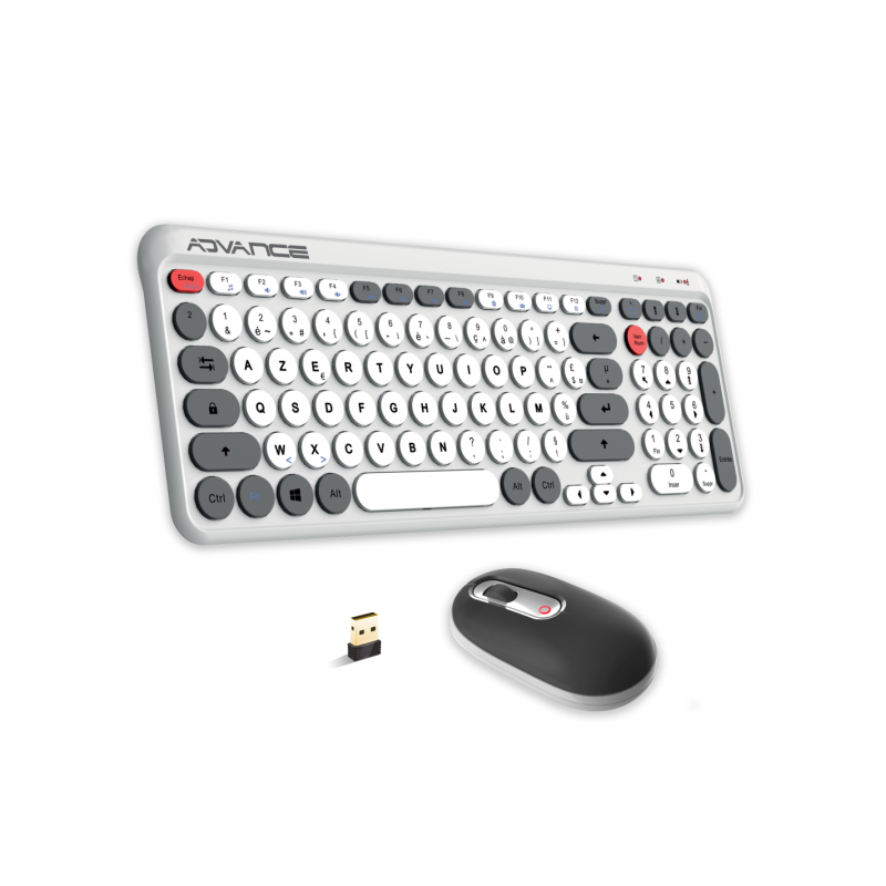 Clavier Souris Sans Fil Advance ERGOSTYLE