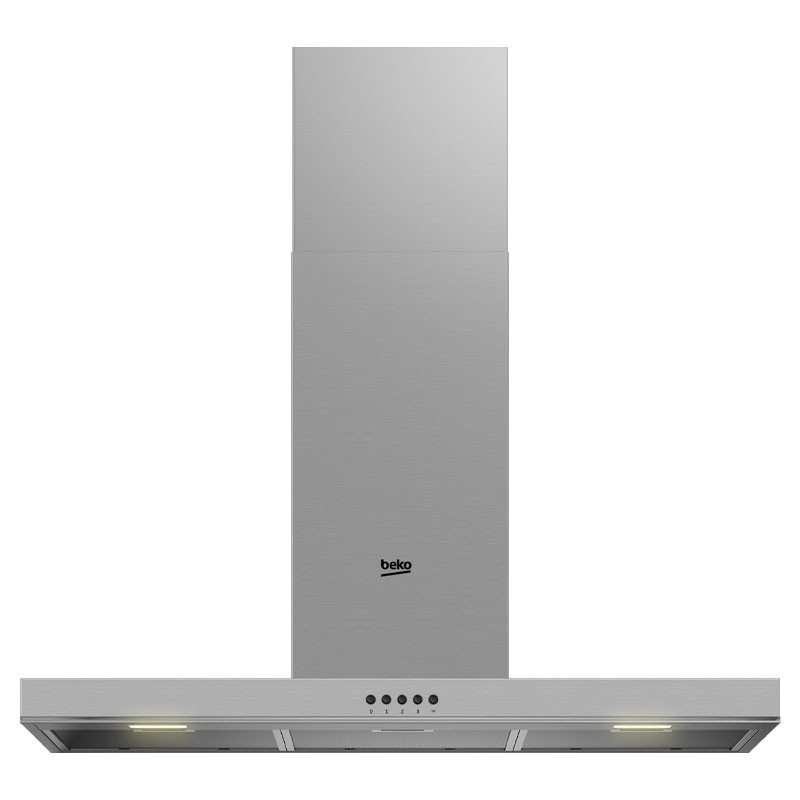 Beko pyramidale 90cm Filtre carbon INOX BHCB91622BXH