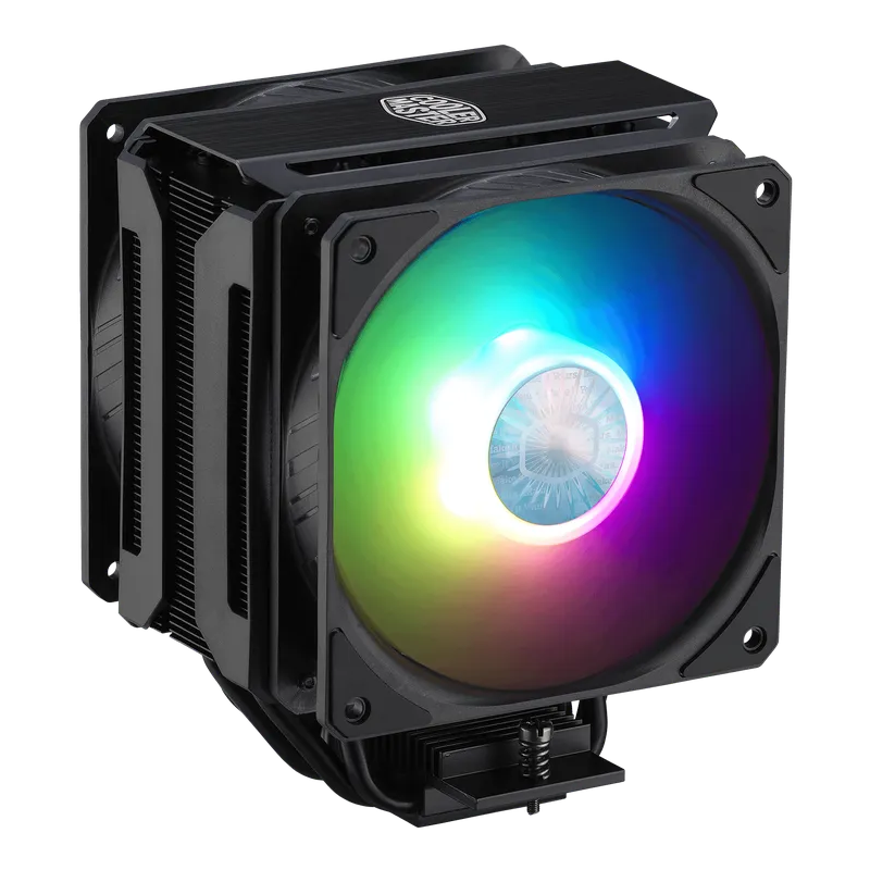 Cooler Master Refroidisseur d'air pour processeur MasterAir MA612 Stealth ARGB