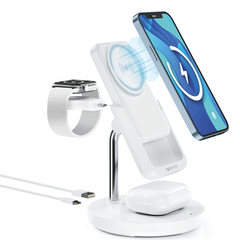 Station de charge magnétique sans fil Forever MACS-100
