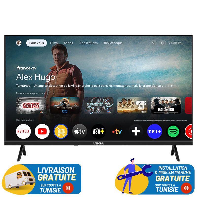 Google VEGA 65" QLED UHD 4K SMART TV