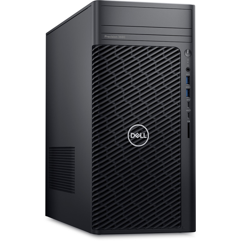 Nvidia Station de Travail Tour Dell Precision 3680 i9-14900 RTX A1000 8G 32 Go DDR Ubunto