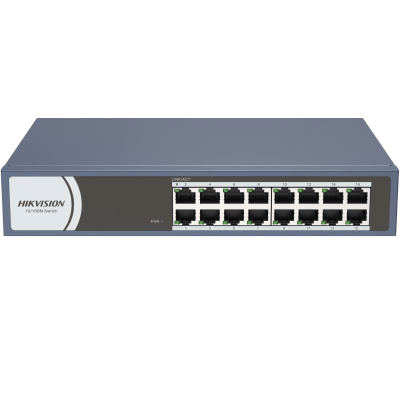 Switch De Bureau HIKVISION DS-3E0116R-O 16 Ports MBPS