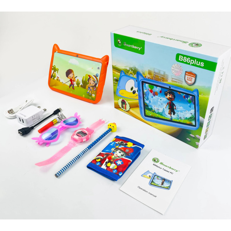 KIDS MARTBARRY B86PLUS 7" ETUI+FILM +FREE GIFTS