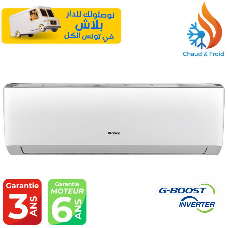 GREE G-Boost SMART 26 000BTU INVERTER TROPICALISÉ