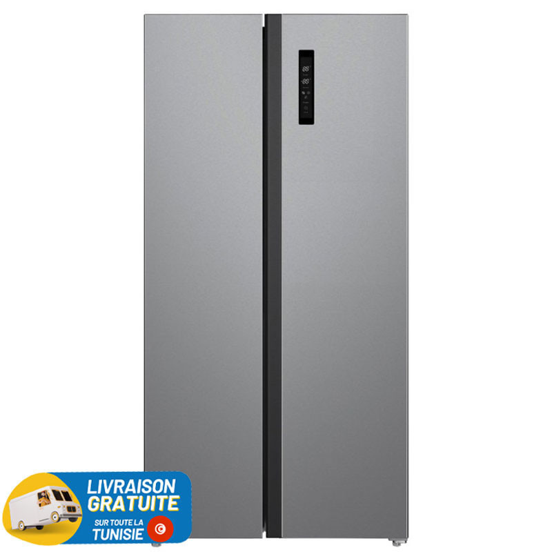 SIDE BY SIDE HYUNDAI 549 LITRES INVERTER INOX