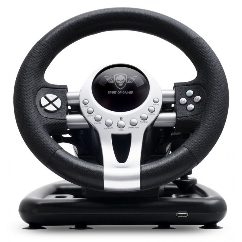 volant + pédalier + levier de vitesse Spirit of Gamer Race Wheel Pro 2